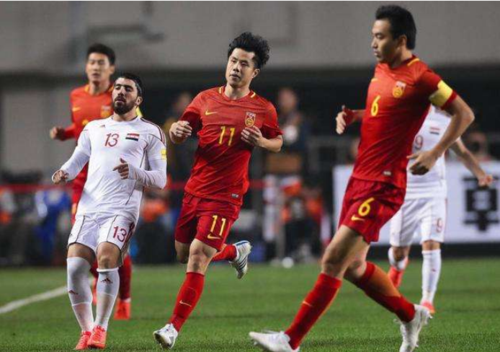 中国男足对叙利亚阵容