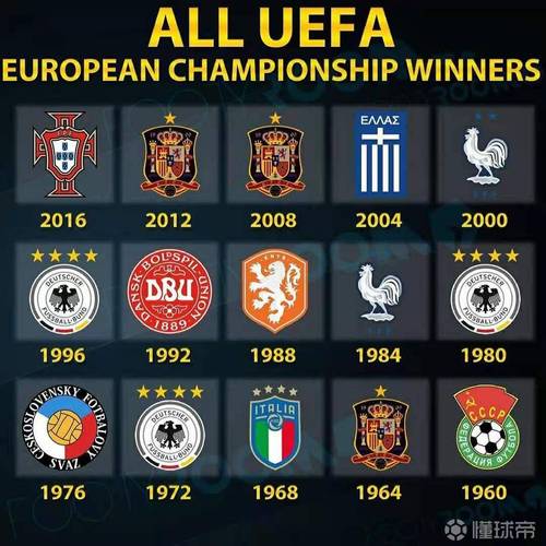历届欧洲杯