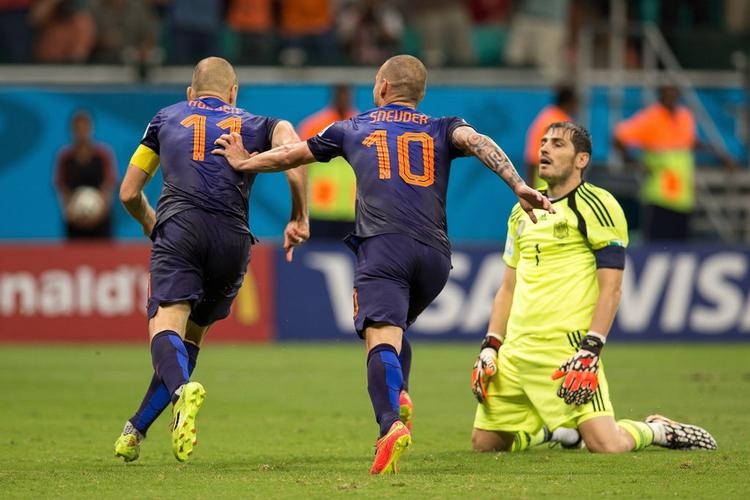 2014世界杯荷兰VS西班牙